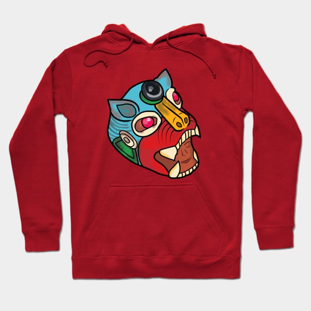 Jaguar Chichén itzá Hoodie by onategraphics